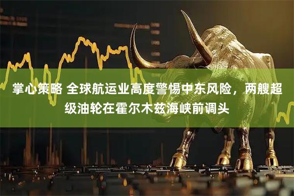 掌心策略 全球航运业高度警惕中东风险,两艘超级油轮在霍尔木兹海峡前调头